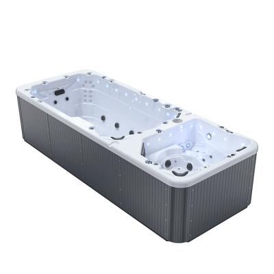 China Modern Home Spa Aluminum Bath Party Corner Outdoor Pool Therapy Whirlpool Apply For More Than 7 People for sale