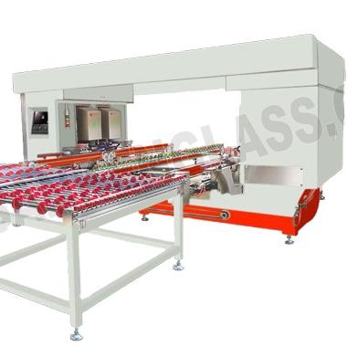 China Hotels sanken SKCE-1215A automatic glass glass making machine glass corner sharpening machine for sale