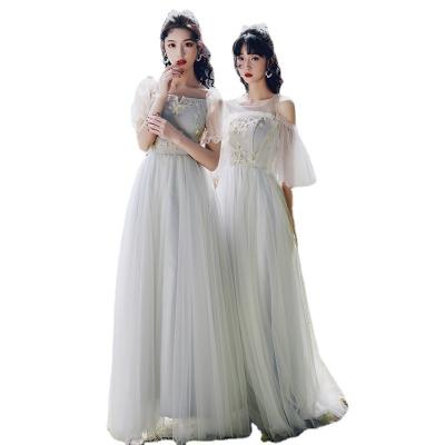 China Latest Breathable Dress Designs For Bridesmaid Maxi Dresses Women Multi Way Dresses for sale