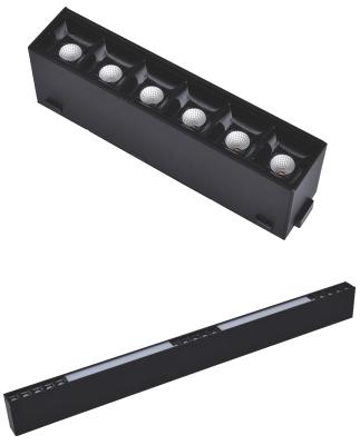 Chine Building In LED Magnetic Track Light Linear Module System 10W Ra>90 For Architectural à vendre