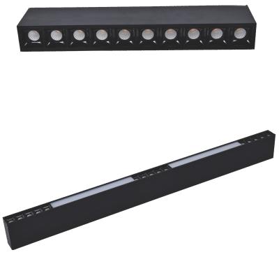 Chine COB  LED Magnetic Track Light Linear System Recessed Type DC24V 5W 3000K 4200K 5800K à vendre