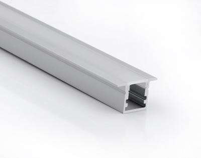 China het geleide van de het profielmuur van het strookaluminium Kabinet 22mmW 13mmH voor in een nis gezet aluminium leidde profiel Te koop