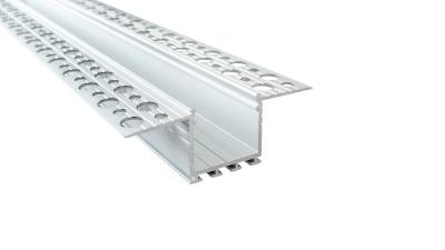 China PMMA vertiefte Fasergipsplatten-Profil IP45 PC Abdeckungs-LED für lineare LED zu verkaufen