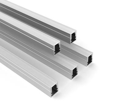 Chine W10*H13mm a mené la bande le profil qu'en aluminium avec l'extrusion de PC de PMMA pour le bâti extérieur a mené le profil à vendre