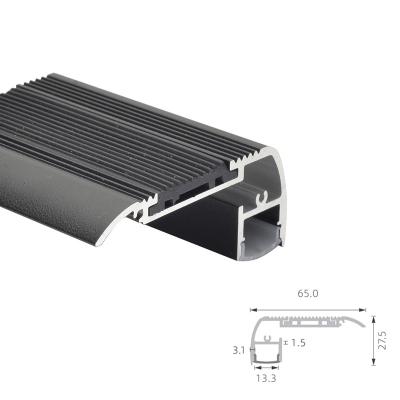 Китай Опаловые анодированные профили штранг-прессования СИД H27.5mm алюминиевые распыляют покрытие продается