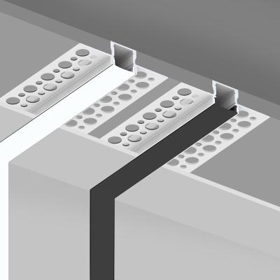 Chine Logement d'extrusion de profil de plaque de plâtre de ROHS LED pour l'éclairage de plafond à vendre