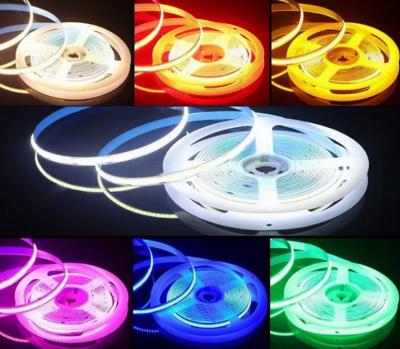 中国 24VDC屋内装飾のための適用範囲が広い穂軸LEDのストリップ320 Leds 8mm IP20 販売のため