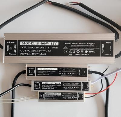 China Fonte de alimentação exterior 60W do diodo emissor de luz de 12V 24V - luz de tira impermeável do diodo emissor de luz de For do motorista do diodo emissor de luz de 500W IP67 à venda