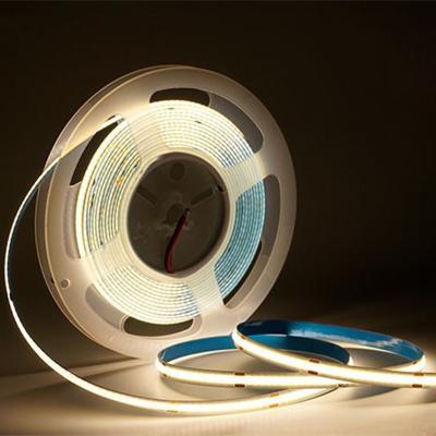 China Alto densidade flexível das luzes de tira do diodo emissor de luz da ESPIGA interna da decoração 512 diodos emissores de luz 10mm 24W IP20 à venda