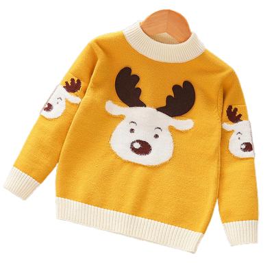 China Anti-Wrinkle Christmas Kids Boys Christmas Knitted Clothing Ugly Sweater Sweater Sweaters for sale