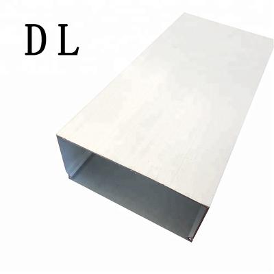 China Decorations manufacturer factory aluminum wiring ducts, 100X50, aluminum profile for sale