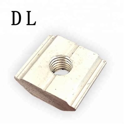 China Support Structure For Solar Panel Competitive Price Aluminum Slider Nut for sale