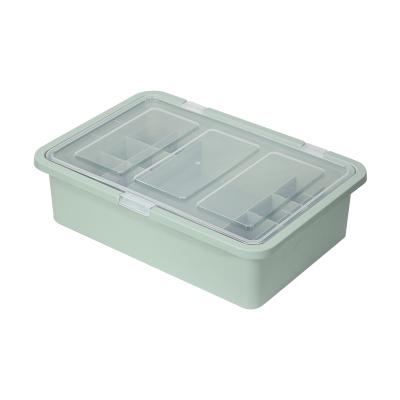 China Viable plastic pet storage box compartments for storage tidy accessories small order and large storage box for sale