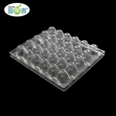 China Wholesale disposable plastic PET quail egg tray with 30holes for sale for sale