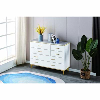 China Expandable High Gloss Teak Wood Chest Of Drawers Home Necessary Furniture Durable Chest Of Drawers for sale