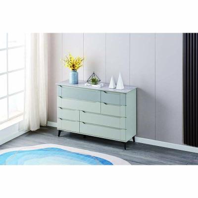 China Factory production expandable porcelain durable chest of drawers modern green classic style chest for sale