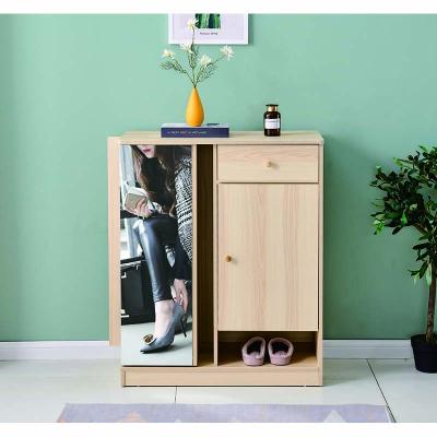 China Customizable Hot Selling Minimalist Waterproof Chinese Shoe Cabinet Wooden Shoe Cabinet Furniture for sale