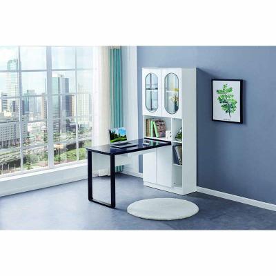 China With Shelf Bedroom Office Desk L Shape With Drawer Work Desk For Home for sale