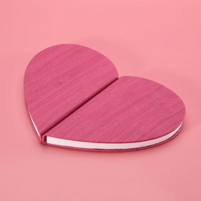 China Contemporary Rechargeable Heart Shape Led Book Light Lovely Mini Portable Gift Book Lamp For Christmas for sale