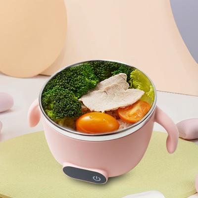 China Smart Thermal Easy Disassembly Heat Preservation Baby Food Warmer Baby Bowl Portable Cleaning Bowl for sale