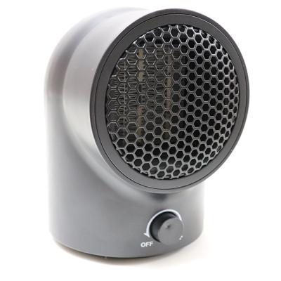 China New Upgrade 500W Mini PTC Heater Adjustable Thermostat Portable Electric Car Ceramic Heater for sale