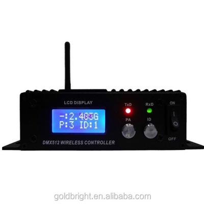 China Wireless Goldbright 2.4G Receiver or Transmitter DMX LED Controller G2.4G LCD for sale