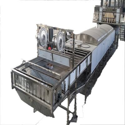 China Boiled Noodle Making Steam Electric Power Boiling Noodle Making Machine Fresh Noodle Production Line for sale