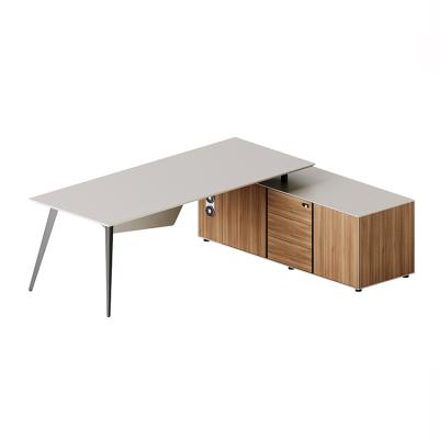 China Adjustable Modern Furniture Unique Design (Size) Manager Boos Executive Computer Desk for sale