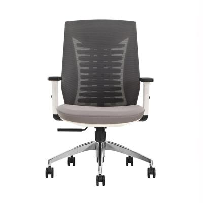 China 2021 Modern New Design Furniture Ergonomic Mid-back Executive Office Chair Rotation Mesh for sale