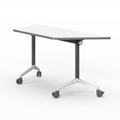 China School Furniture Meeting Room Trapezoid Office Desk Study Folding Adjustable Conference Table (Size) for sale