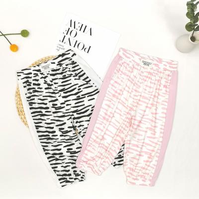 China Anti-wrinkle summer girls casual cool pants, fashion loose, baby, girl pants for sale