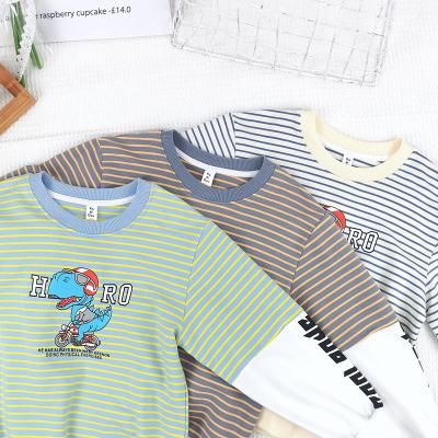 China Sustainable Children's Clothing Autumn Boys Teen Clothing , Boys Teens Sets Kids T-Shirts for sale