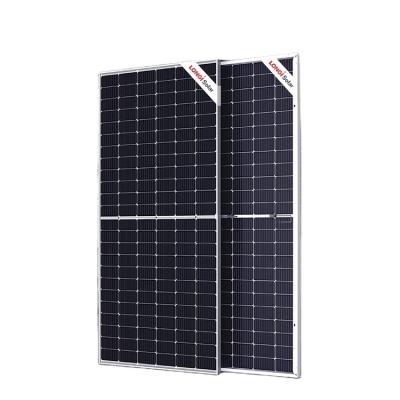 China LONGi Bifacial Solar Panel 540 Watt Mono Crystalline Solar Module 182mmx182mm for sale