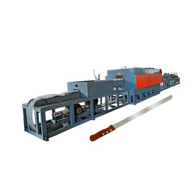 China Factory Continuous Atmosphere Protective Bright Knife Production Line Iron Heat Tempering Furnace for sale