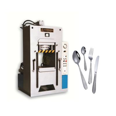 China Factory Head Fork Spoon Cup Forming Hydraulic Power Press Machine 100 Ton For Cutlery for sale