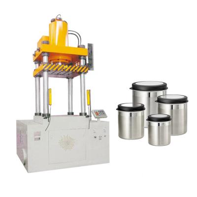 China Factory Tin Making 100 Ton Manual Hydraulic Press Machine Hp100s, 60 Mpa Hydraulic Press Four-column Three-Beam Hydraulic Press 10 Servo for sale