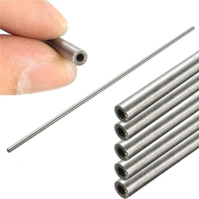 China Hardware Parts 304316 Stainless Steel Small Round Capillary Tube Perforated Head Needle Snake Constricted Bone Laser Slotted Fine Heating Wire for sale