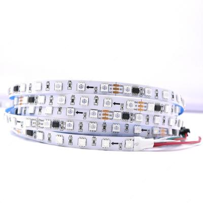 China wholesale s-type meteor led strip light street lamp color magic strip light LANDSCAPE light manufacturer ws2811 for sale