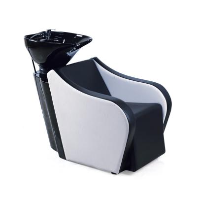 China BEIMENG Modern Barber Shop Furniture Shampoo Sink Hair Salon Wash Basin and Chair for sale