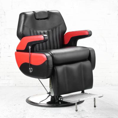 China BEIMENG Wholesale Modern Lockable Modern Hair Equipment Furniture Luxury Black Barber Style Beauty Chair for sale