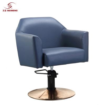 China BEIMENG Modern Barber Chair For Sale The Salon Barber Chair Golden Hot Selling Hydraulic Barber Chairs Modern for sale