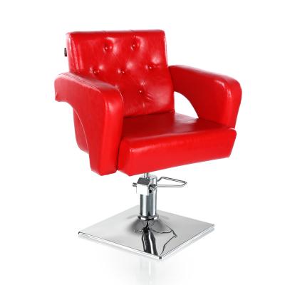 China Extended Salon Barber Chair Barber Equipment Synthetic Leather Beauty Hydraulic Pump BEIMENG Shop Modern Salon Chair for sale