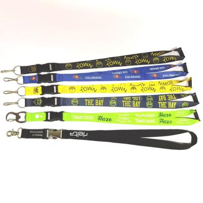 China Wholesale Cheap Custom Polyester Lanyard Polyester Lanyard for sale