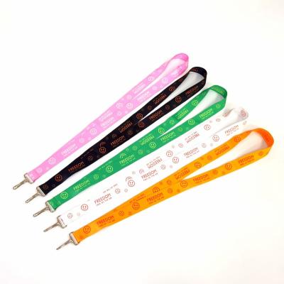 China Wholesale cheap custom polyester factory price neck lanyard for sale