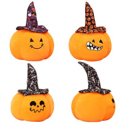 China Various Customization New Arrival Expressions Pumpkin Halloween Pumpkin Plush Toys for sale