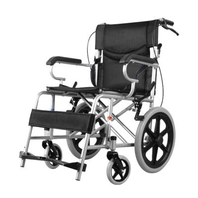 China Good Quality 2021 CE Approve Lightweight Manual Fold Medical Wheelchair Wheelchair Folding 80*60*88cm for sale