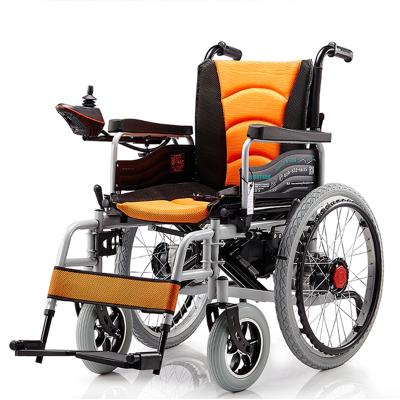 China Carbon Steel CE 250W Motor 396lbs Dual Loading Capacity Power Wheelchair Folding Wheelchair Scooter for sale