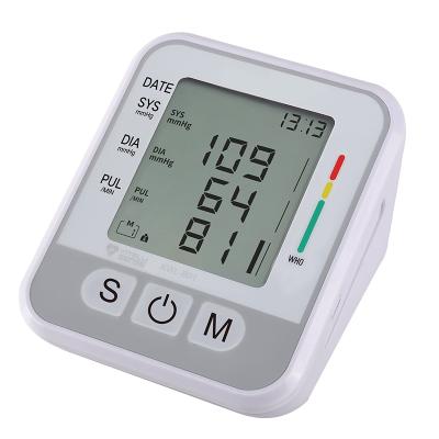 China Others Easy Operate One Button Switch PC ABS Blood Pressure Monitor Arm Digital Blood Pressure Monitor for sale