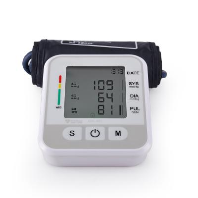 China Others Easy Operate One Button Switch PC ABS Blood Pressure Monitor Arm Digital Blood Pressure Monitor for sale