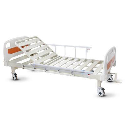 China Hospital Clinic Accept ABS Custom Injection Function Manual 1 Handle CE ICU Cheap Hospital Furniture Rocking Hospital Bed for sale